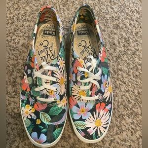 Keds x Rifle Paper Champion Dovecote Navy size 8